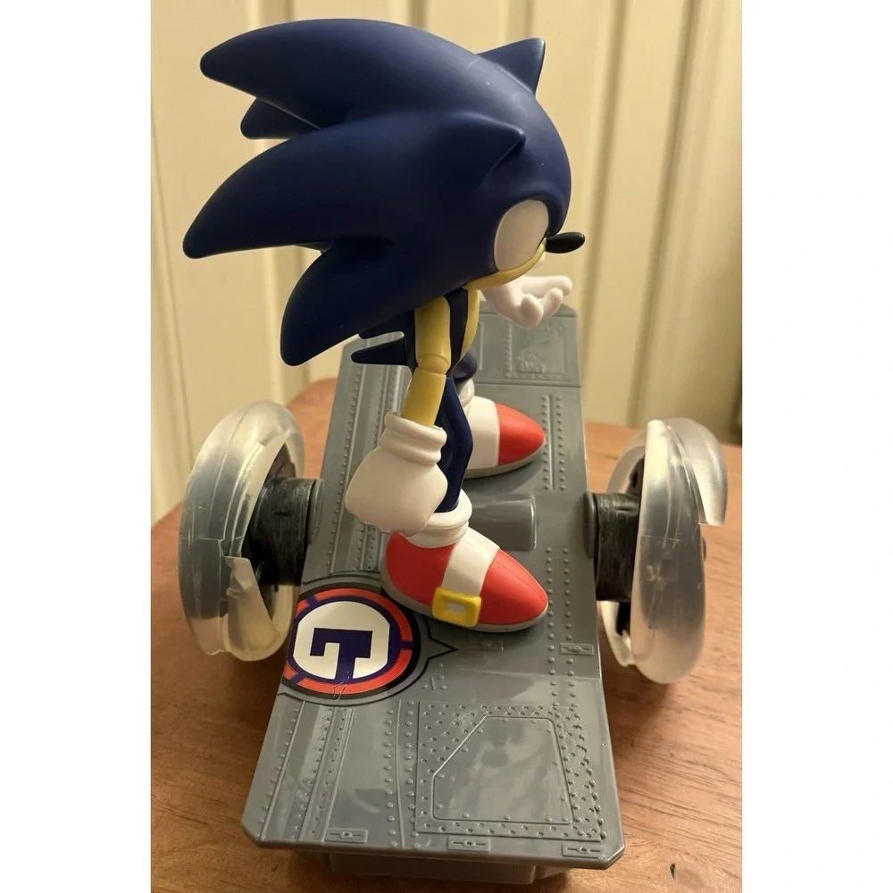 Sonic The Hedgehog Speed RC Skateboard Vehicle NO‎ Gold Ring Controller *READ*